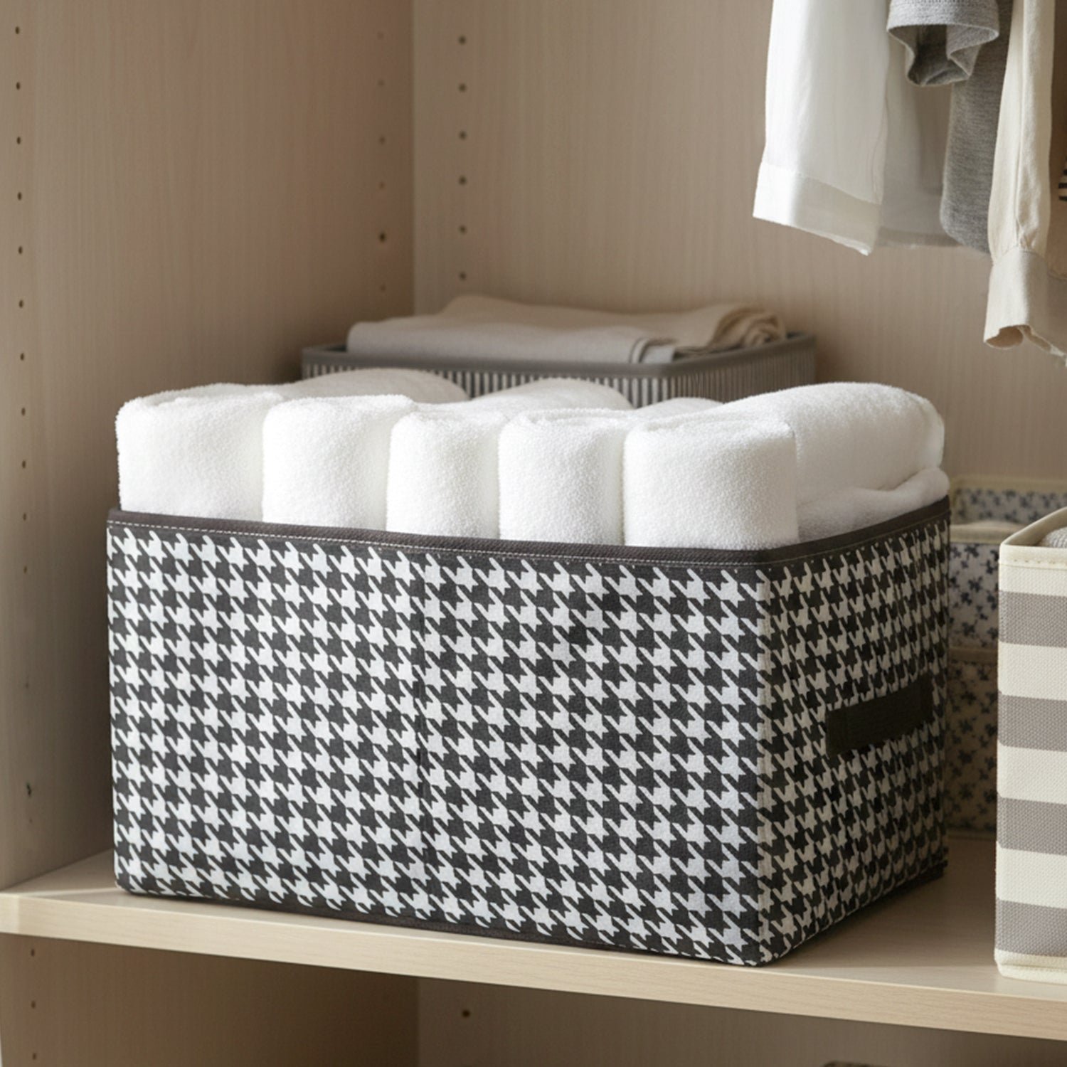 Foldable Fabric Storage Basket