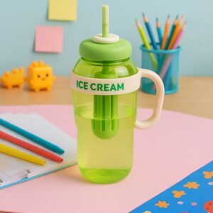 Ice Cooling Water Bottle with Freezer Core