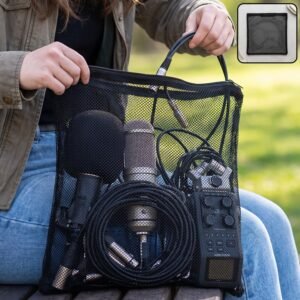 Mesh Zipper Storage Bag