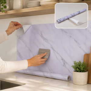 Self Adhesive Marble Wallpaper (2m x 60cm)