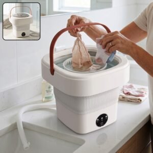Compact Foldable Mini Washing Machine