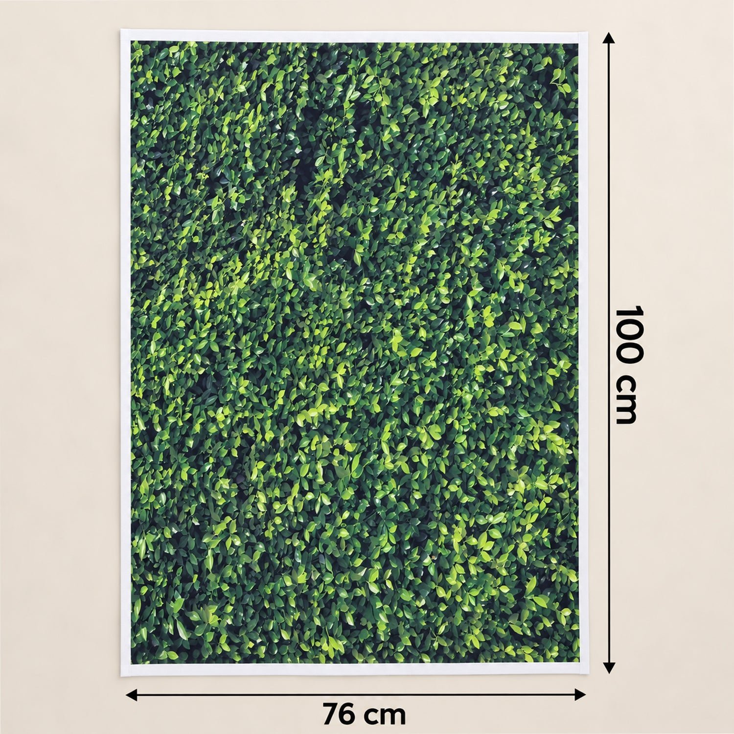 Leaf Print Photography Backdrop (100x75 Cm) - Image 6