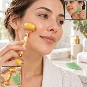 Facial Roller and Gua Sha Set