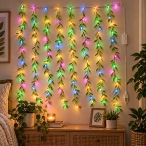 Leaf LED Curtain Light with Controller (Approx. 3.5 Mtr)
