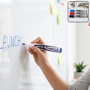 Assorted Colour Whiteboard Markers (3 Pc)