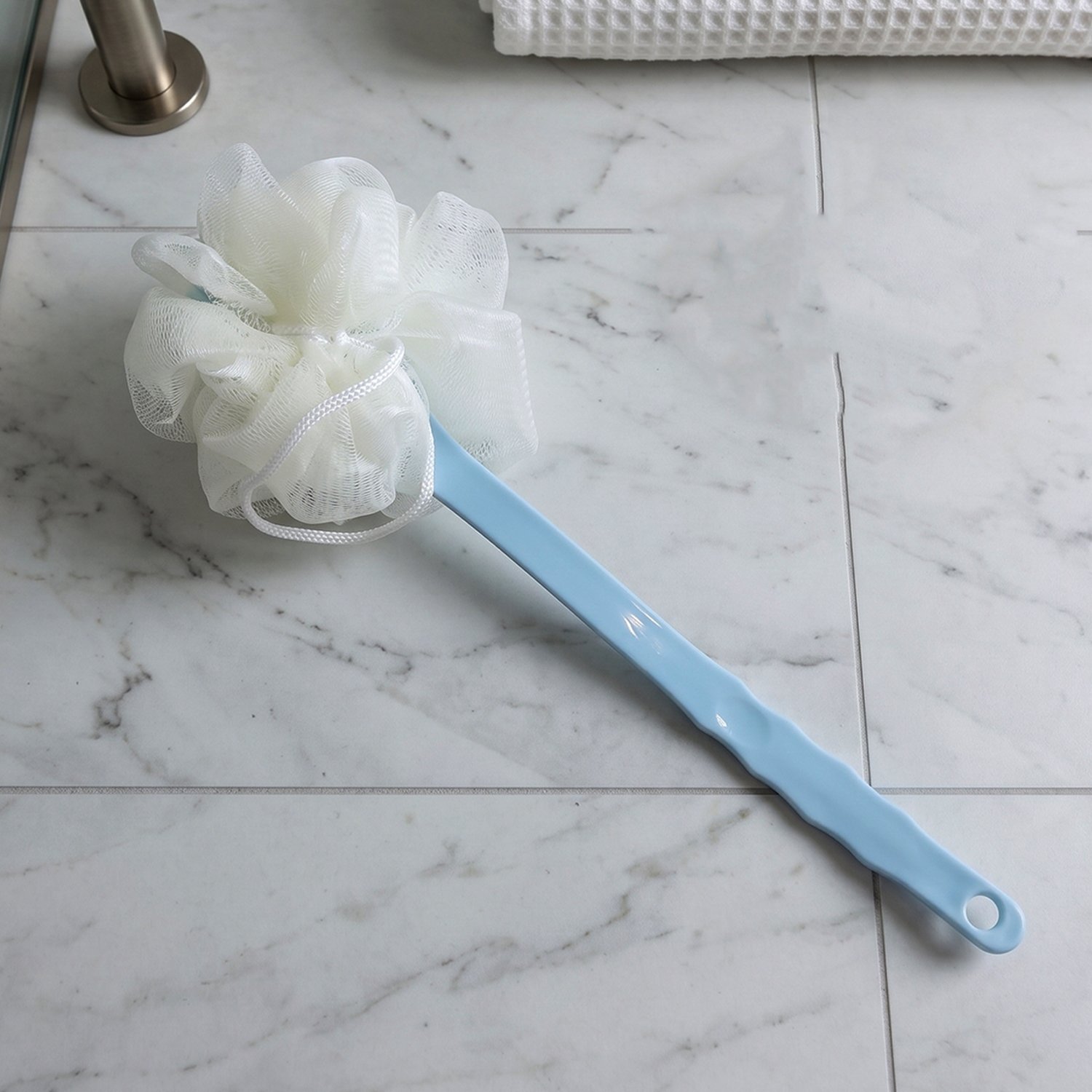 Long Handle Shower Back Scrubber Brush (33 cm)