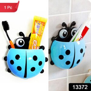 Ladybug Toothbrush Holder with Suction (1 Pc)