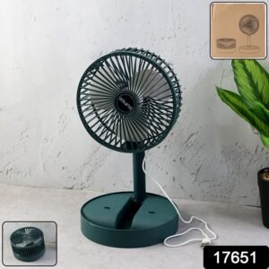 Foldable Mini USB Desk Fan with Adjustable Height